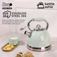 Gambar Stein Kettle Stainless Whiz Series Kapasitas 3L - Teko Stainless Dengan Peluit Otomatis - MATCHA dari Multi Home undefined 3 Tokopedia