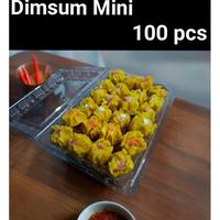 Gambar Dimsum premium mini isi 100 pcs dengan chili oil di Bandung mix 5 varian topping (frozen) dari KEVIN PEDIA undefined 1 Tokopedia