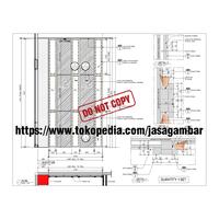 Gambar Jasa Shopdrawing & As Bulit Drawing Interior dan Arsitektur dari Jasagambar undefined 3 Tokopedia