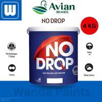 Gambar CAT TEMBOK NO DROP WATERPROOF (4 KG) /PELAPIS BOCOR NO DROP 4 KG GALON - BRILLIANT WHITE dari WANDA PAINTS undefined 1 Tokopedia