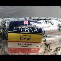 Gambar Kabel NYM 2x1,5 Eterna 50mtr dari Sinchan Jaya Electric undefined 2 Tokopedia