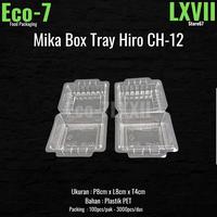 Gambar Mika Box Sushi Mini Hiro CH-12 8x8cm dari ECO-7 Packaging undefined 2 Tokopedia