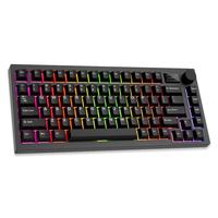 Tecware Spectre 75 Gasket Mounted Tri-mode Wireless Mechanical Gaming Keyboard - Black, Brown Switch - foto 2