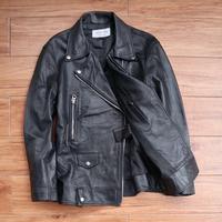 Gambar SELECTIZM size M Jaket kulit asli domba ramones biker rider jaket rocker genuine leather jacket Pl bekas preloved second dari Bekaz Baguz undefined 4 Tokopedia