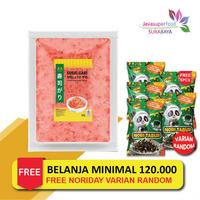 Gambar DAIKICHI Sushi Gari Merah 100GR / Acar Jahe Merah / Red Ginger Pickle - HALAL dari JAVA SUPER FOOD SURABAYA undefined 1 Tokopedia