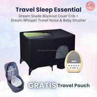 Gambar Travel Sleep Essential | Dream Shade Crib Cover + Dream Whisper Travel dari Happy Little Sleeper undefined 1 Tokopedia