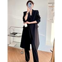 Gambar Blazer Wanita Korean Style (To Trench Coat) - Cokelat, S dari Eonni Knitwear undefined 4 Tokopedia