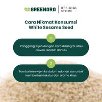 Gambar Wijen Putih 1 Kg / White Sesame Seed dari GREENARA undefined 4 Tokopedia