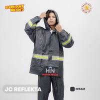 Gambar Jas Hujan Elephant Brand Reflekta Setelan Jaket Celana Mantel Mantol Ujan Raincoat PVC Merk Gajah - Biru Muda dari Human Needs 88 undefined 5 Tokopedia