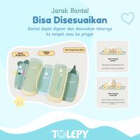 Gambar TOLEPY Bantal Newborn | Bantal Bayi Anti Peang | Stereotype Pillow | Anti Peyang - Pink Rabbit - 2 dari Tolepy Shop undefined 4 Tokopedia