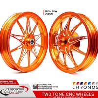 Gambar NEW VELG KTC RACING TYPE CHRONOS RING 14 185x14-215x14 MOTOR MATIC VARIO 110 VARIO 125/150 BEAT SCOOPY GENIO VELG KTC CHRONOS dari stevano shoop undefined 2 Tokopedia