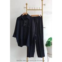 Gambar WK SETELAN KEMEJA TUNIK POLOS WANITA JUMBO LD. 120 BAJU MUSLIM ONESET ONE SET PUTIH HITAM UMROH NAIK HAJI IDUL ADHA IDUL FITRI LEBARAN - WARDAH, LD. 120 dari warungkim undefined 3 Tokopedia