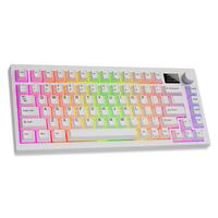 Tecware Spectre 75 Gasket Mounted Tri-mode Wireless Mechanical Gaming Keyboard - Black, Brown Switch - foto 3