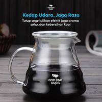 Gambar OneTwoCups Coffee Maker Pot V60 Drip Kettle Teko Kopi Barista - SE101 - 800ml dari Lifeware.id undefined 4 Tokopedia