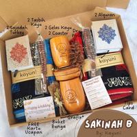 Gambar Ready stok Terlaris Hampers SAKINAH Set / Kado Ulang Tahun Sajadah Sholat Alquran / Kado Pernikahan Wisuda Hadiah Pacar / Hadiah Pasangan Hampers Lebaran Parcel Idul Fitri / Hadiah Pernikahan kado pasangan / Gift Set Wedding Hampers Kado Unik Gift Box - Sakinah A, Grafir Gelas dari dewimat259 undefined 1 Tokopedia