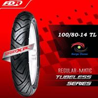 Gambar [BARU] BAN LUAR MATIC FEDERAL FDR 100/80-14 325-14 100/80 325 RING 14 TUBELESS SPORT XR EVO dari Trendyshop Official Market undefined 1 Tokopedia