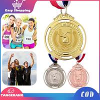 Gambar 3Pcs/Set Medali Running Medali Logam Mendali Run Medali Emas Perak Perunggu Medal Lari - 3pcs dari Rasendrea undefined 1 Tokopedia