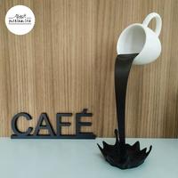 Gambar 3d floating coffee cup - Floating cup - Patung pajangan dari puitikaltd undefined 1 Tokopedia
