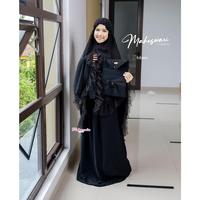 Gambar [BEST QUALITY] MUKENA RENDA BEST SELLER MAHESWARI ZABBANIA LIMITED - SKY BLUE dari Mart Indah Shop undefined 4 Tokopedia