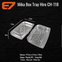 Gambar Kotak Box Mika Sushi HIRO CH-118 - Kotak Kue , Tray Plastik dari E7 PACKAGING undefined 1 Tokopedia