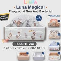 Gambar Playground Bumper Bed Lumba Playmat 10 cm BEST SELLER - Scandina White dari Aufa Storey undefined 1 Tokopedia