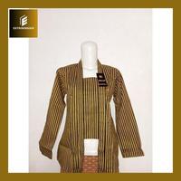 Gambar Estri^ Kebaya Jadul/Kutu Baru Lurik Cewek/Baju Jadul Wanita - Kunyit, S dari Estriningsih undefined 3 Tokopedia