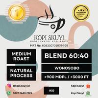 Gambar Kopi Skuy! 1 KG Kopi House Blend 60 : 40 Medium Roasted Bean Wonosobo - Biji Grade 1 - 1/4 kg dari Kopi Skuy undefined 2 Tokopedia