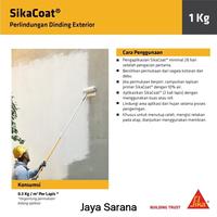 Gambar Sika Coat Plus Cat Pelapis Antibocor Waterproofing Elastis Dinding Tembok Luar 1kg - Stone grey dari UD JAYA SARANA undefined 2 Tokopedia