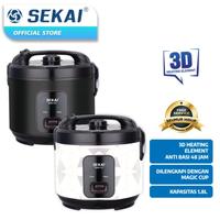 Gambar Sekai Rice Cooker / Penanak Nasi 1.8L Magic Com Penghangat Nasi 3in1 CMW-512 - CMW512-Purple dari Sajun Electronic Tangerang undefined 5 Tokopedia