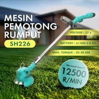 Gambar Alat Pemotong Rumput Cordless 12 volt 2 baterai dari Gerai Unik Samarinda undefined 1 Tokopedia