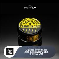 Gambar Legalized x franklin.zoo Alien clapton yellow label 0.18-0.20 Ohm dari Zoomer Store_NEW undefined 2 Tokopedia