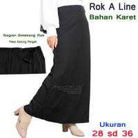 Gambar Top Rok Kerja Panjang Hitam A Bahan Formal Kantor Bahan Strecth / Rok panjang Bentuk A / Rok A Line Panjang Polos Formal Kerja Kantor / Rok A Line Skirt Pelatihan Ospek Perawat Maba Mahasiswa Bro storage - Hitam,  31 dari Bro storage undefined 3 Tokopedia