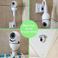 Gambar Tergacor CCTV Lampu V380 Kamera CCTV Wifi Lampu CCTV 360 Derajat CCTV IP CAM Smart Camera IP Camera Wireless Bisa Putar Terbaik dari RichApparel04 undefined 4 Tokopedia