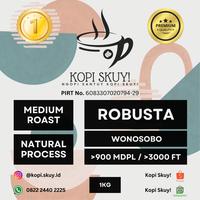 Gambar Kopi Skuy! 1 KG Kopi Robusta Medium Roasted Bean Wonosobo - Biji Grade 1 - 1/4 kg dari Kopi Skuy undefined 2 Tokopedia