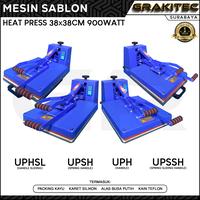 Gambar Mesin Press Sablon Kaos 38x38 900 Watt Grakitec sby - UPS 3838 900W dari Grakitec Surabaya undefined 3 Tokopedia