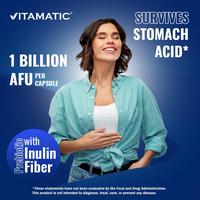 Gambar Akkermansia Muciniphila Gut Health 1 Billion AFU 60 DRCaps (Delayed Released) Made with Prebiotic Inulin Fiber ORIGINAL Vitamatic dari GREENTER SHOP undefined 5 Tokopedia