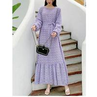 Gambar FASHIONABLE Dress maxi AIDATA ld112 sifon premium pakaian Baju terusan pesta kondangan casual wanita lengan panjang furing size xl all size - Hitam dari Gaya Cantik1 undefined 4 Tokopedia