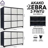 Gambar Lemari pakaian plastik 3 ssn 9 pintu/Rak TV plastik/Buffet tv dari MARVELL HOUSEWARE undefined 2 Tokopedia