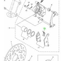 Gambar Plat Besi Seng 2BM Dudukan Tatakan Tahanan Pegangan Kampas Rem Depan Jupiter Mx King 150 Z1 Force Fi Ori Ygp dari Workshop Prima undefined 4 Tokopedia