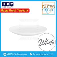 Gambar Indo Keramik Plain White Plate 22 cm (PC-22CES) / Piring 22 cm Ceper Dalam dari Bursa Dapur Mall undefined 4 Tokopedia