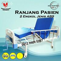 Gambar Tempat Tidur Pasien Rawat Inap ABS 2 Engkol 2 Crank | Distributor Bed Pasien 2 Crank ABS | Ranjang Tidur Pasien RS glodok pramuka jakarta bogor depok tangerang bekasi banten pampung surabaya semarang medan aceh padang palembang jogja bali riau bali malang dari D&amp;G outlet undefined 4 Tokopedia