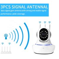 Gambar [GARANSI] CCTV WIFI WIRELESS IP CAMERA PTZ 3 ANTENA FULL HD 1080P 8MP 360° PANORAMA ONVIF P2P APLIKASI YOOSEE - CCTV+MEMORY 8GB dari Anggrek Mekar Store undefined 1 Tokopedia