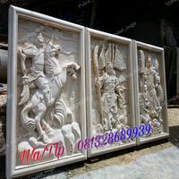 Gambar Relief batu alam motif dewa ukuran 60cm X 100cm X 10cm dari Putra Relif Jogja undefined 1 Tokopedia