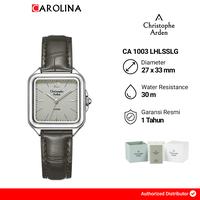 Gambar Jam Tangan Wanita Christophe Arden CA 1003 LHLSSLG Grey Dial Black Leather Strap dari Carolina Watch Official Shop undefined 1 Tokopedia