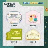 Gambar Kartu Ucapan Lebaran | Kartu Ucapan Bentuk Custom | Murah Berkualitas - AP 260, KUP - 1 dari Sinar Pelita Printing undefined 4 Tokopedia