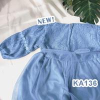 Gambar ORIGINAL DRESS ANAK WARNA DENIM BLUE IMPORT 3 4 TAHUN GAUN BIRU MUDA BAYI 0 6 12 BULAN BAJU TERBARU ANAK PEREMPUAN PEREMPUAN 2024 KEKINIAN HARI RAYA IDUL FITRI BAJU BIRU DENIM GAMIS BRUKAT KA136 ORIGINAL - Biru Denim, 2-3 Tahun (L) dari Anggi strore undefined 2 Tokopedia