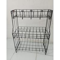 Gambar TERLARIS RAK PIRING DAPUR 3 SUSUN RAK PENGERING PIRING DAN GELAS 3 TINGKAT ANTI KARAT dari SEMYUT JKT undefined 4 Tokopedia