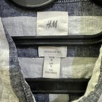 Gambar kemeja salur linen pendek hnm dari perygutkondisyen undefined 2 Tokopedia