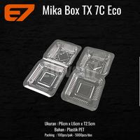 Gambar Mika Box VIP VX-7C (isi 100pcs) - Mika Box Snack, Mika Box Kue dari E7 PACKAGING undefined 2 Tokopedia