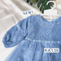 Gambar ORIGINAL DRESS ANAK WARNA DENIM BLUE IMPORT 3 4 TAHUN GAUN BIRU MUDA BAYI 0 6 12 BULAN BAJU TERBARU ANAK PEREMPUAN PEREMPUAN 2024 KEKINIAN HARI RAYA IDUL FITRI BAJU BIRU DENIM GAMIS BRUKAT KA136 ORIGINAL - Biru Denim, 2-3 Tahun (L) dari Anggi strore undefined 3 Tokopedia